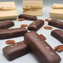 Load image into Gallery viewer, Pecan Honey Caramel Bars, box of 2 - B Chocolates
