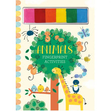 Load image into Gallery viewer, Animals Fingerprint Activities Book