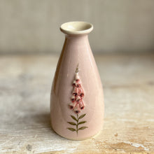 Load image into Gallery viewer, Hogben Pottery Bud Vase - Foxglove