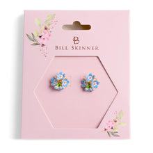 Load image into Gallery viewer, Forget Me Not Cluster Studs - Bill Skinner Studio