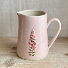 Load image into Gallery viewer, Hogben Pottery Jug - Foxglove