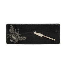 Load image into Gallery viewer, Mini slate engraved cheeseboard & knife