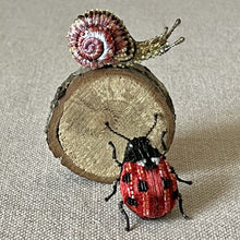 Load image into Gallery viewer, Ladybird Brooch - Trovelore