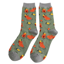 Load image into Gallery viewer, Bamboo Socks - Mr Heron / Mr Sparrow