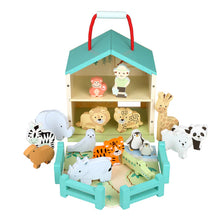 Load image into Gallery viewer, Zoo Play Set - Orange Tree Toys