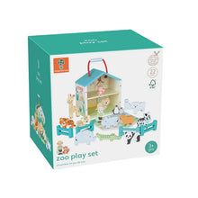 Load image into Gallery viewer, Zoo Play Set - Orange Tree Toys