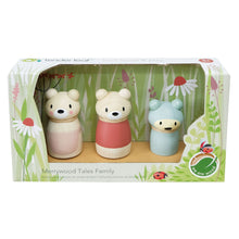 Load image into Gallery viewer, Merrywood Tales Bear Family - Tender Leaf