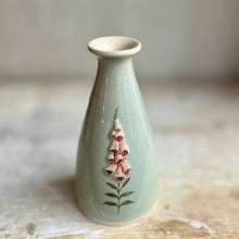Load image into Gallery viewer, Hogben Pottery Bud Vase - Foxglove