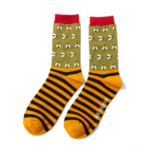 Load image into Gallery viewer, Bamboo Socks - Mr Heron / Mr Sparrow