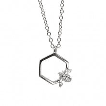 Load image into Gallery viewer, Hexagon Bumble Bee Pendant - Bill Skinner Studio
