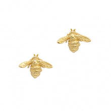 Load image into Gallery viewer, Bumble bee Stud Earrings - Bill Skinner Studio