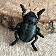 Load image into Gallery viewer, Beetles, bugs and spider brooches - Vikki Lafford Garside