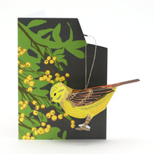 Load image into Gallery viewer, Bird cards / hanging decorations - Faye Stevens