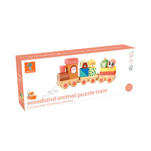 Load image into Gallery viewer, Woodland Puzzle Train - Orange Tree Toys