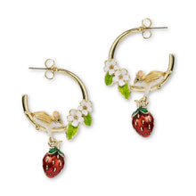 Load image into Gallery viewer, Strawberry &amp; Mouse Earrings - Bill Skinner Studio
