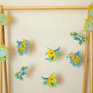 Hand Printed Garland - East End Press