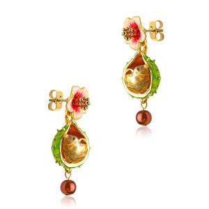 Conker Mouse Earrings - Bill Skinner Studio