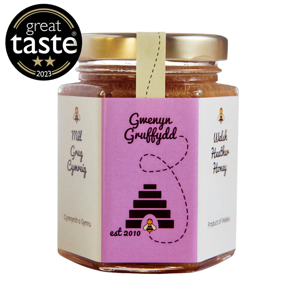 Welsh Heather Honey - Gwenyn Gruffydd
