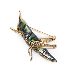 Bejewelled Insect Brooches - Bill Skinner Studio