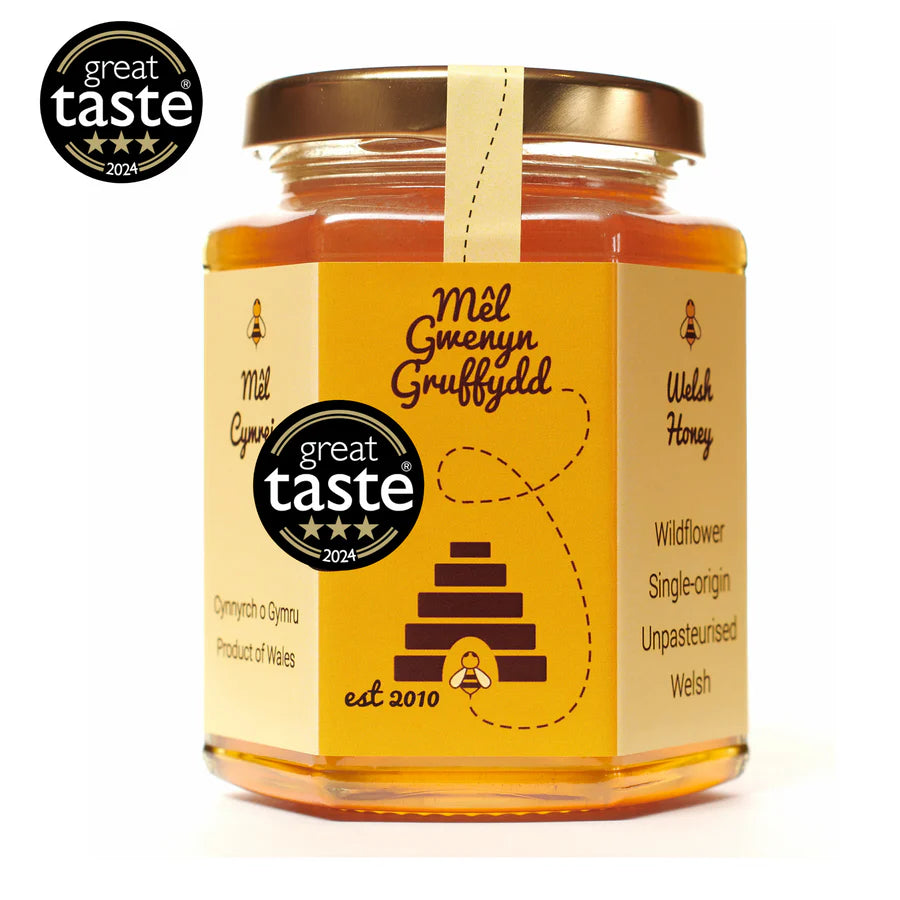 Welsh Wildflower Honey - Gwenyn Gruffydd