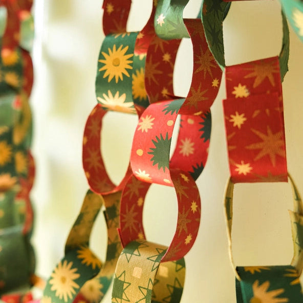 Festive Paper Chain Kit - East End Press