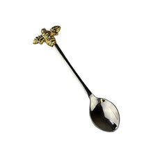 Load image into Gallery viewer, Gold bee spoon
