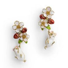 Load image into Gallery viewer, Strawberry &amp; Mouse Earrings - Bill Skinner Studio
