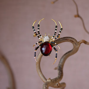 Bejewelled Insect Brooches - Bill Skinner Studio