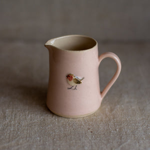 Hogben Pottery jug - robin