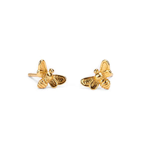 Miniature Bee Stud Earrings - Henryka