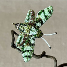 Load image into Gallery viewer, Embroidered Butterfly / Moth Brooch - Trovelore
