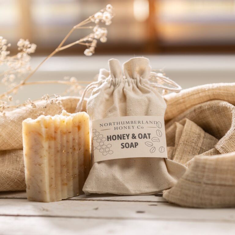 Honey & Oat Soap 150g - Northumberland Honey Co