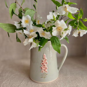 Hogben Pottery Jug - Foxglove