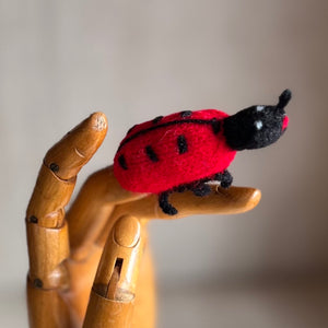 Hand Knitted Finger Puppet