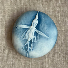 Load image into Gallery viewer, Porcelain textured pebble - Clare Mahoney Ceramics
