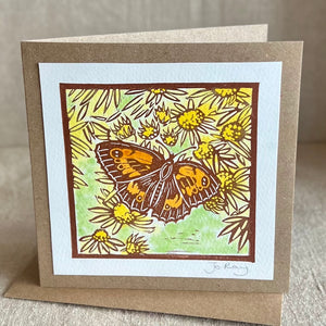 Hand Printed Linocut Greetings Cards - Jo Ray