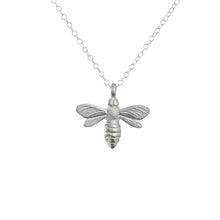 Load image into Gallery viewer, Pewter Bee Pendant - Lancaster &amp; Gibbings
