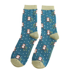 Bamboo Socks - Mr Heron / Mr Sparrow