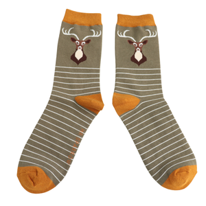 Bamboo Socks - Mr Heron / Mr Sparrow