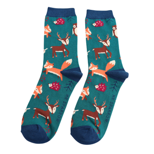 Bamboo Socks - Mr Heron / Mr Sparrow