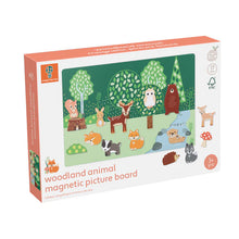 Load image into Gallery viewer, Woodland Animal Magnetic Picture Board - Orange Tree Toys
