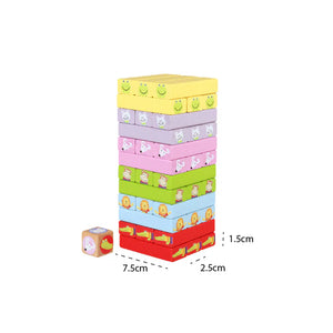Animals Tumbling Tower - Orange Tree Toys