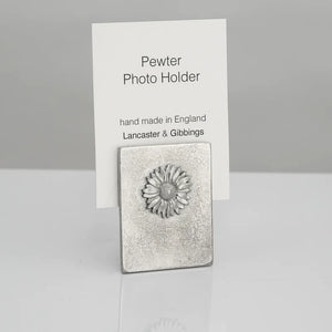 Pewter Bee Photo Holder - Lancaster & Gibbings