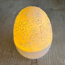 Load image into Gallery viewer, Porcelain Egg Shaped Tealight Holder
