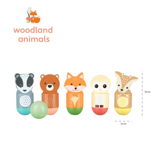 Woodland Skittles - Orange Tree Toys