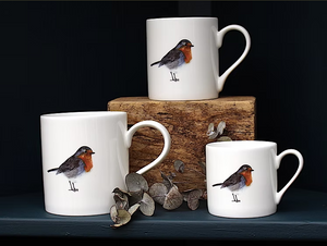 Bone china cup / mug - Claire Vaughan Designs