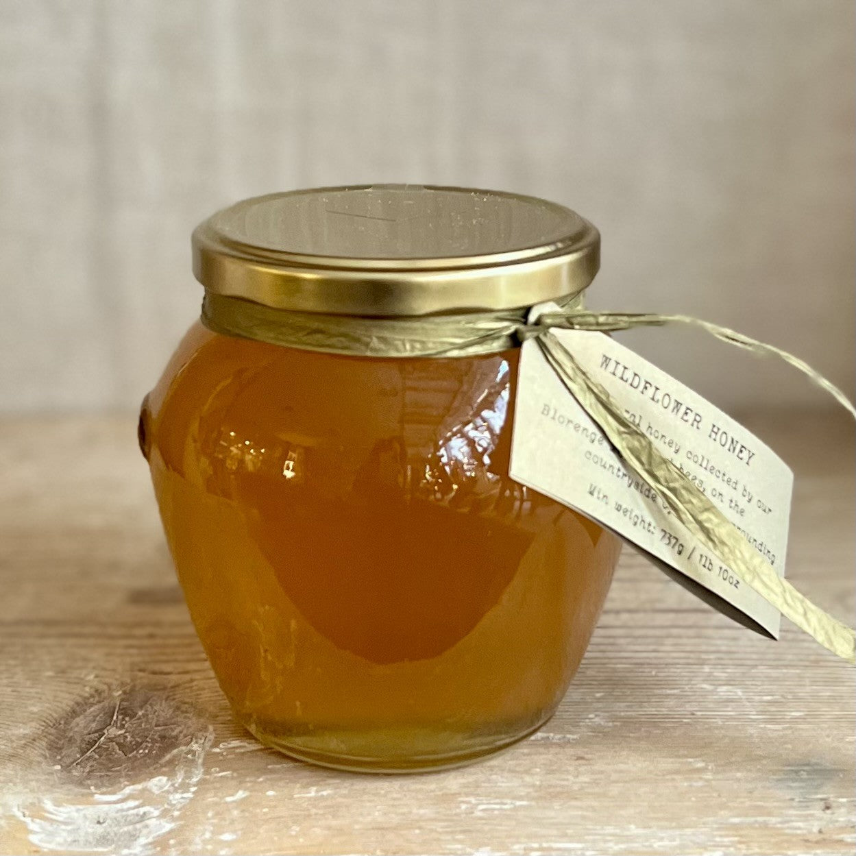 Abergavenny wildflower honey in gift jar - H Davies
