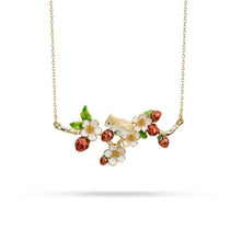 Load image into Gallery viewer, Strawberry &amp; Mouse Necklace
