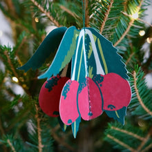 Load image into Gallery viewer, Festive Foliage Paper Ornaments - East End Press
