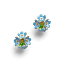 Load image into Gallery viewer, Forget Me Not Cluster Studs - Bill Skinner Studio
